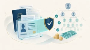 Verificación de documentos de identidad y titularidad real, ilustración sobre la debida diligencia en prevención del blanqueo de capitales